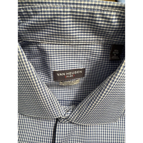 Men's BUNDLE 9-Long Sleeve Button Downs, 1-Sh Sleeve, Sizes M, 15-15.5, 16-16.5 - Picture 4 of 12